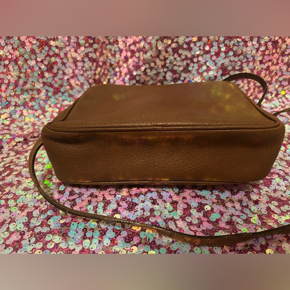 Vintage Brown Gucci Plus Crossbody Bag - Picture 4 of 11